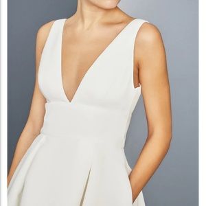 Amsale Bridal Dress: LW152 - Deep V-neck Dress